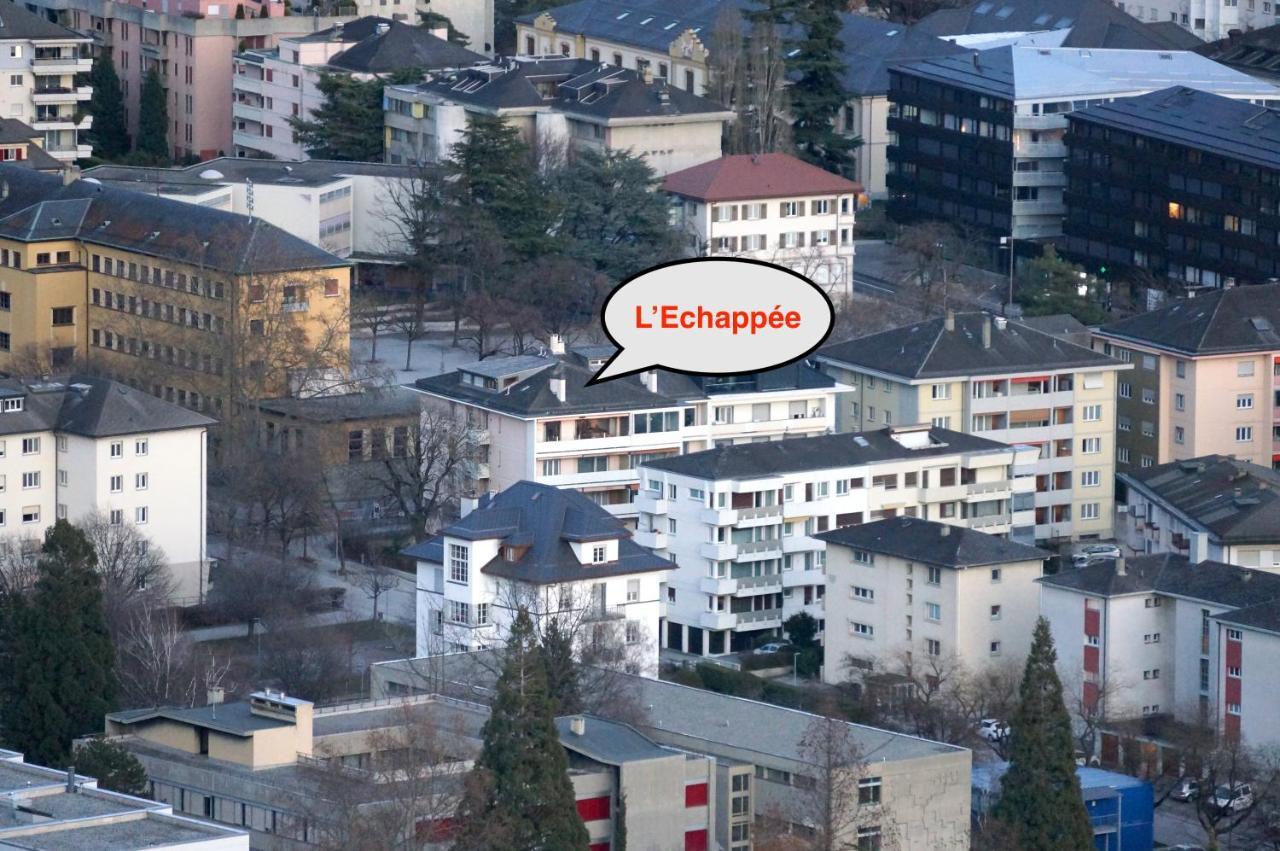 L'Echappee -B&B- Σιόν Εξωτερικό φωτογραφία